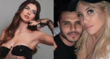  China Suárez, Wanda Nara y Mauro Icardi