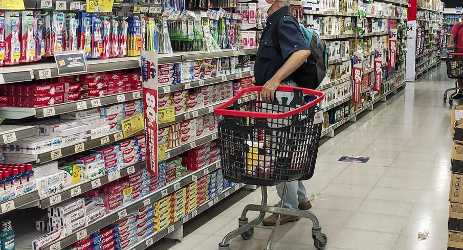 Supermercado, canasta básica de alimentos, consumo, inflación, Foto NA