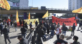 Corte y protesta en la Ciudad, foto NA