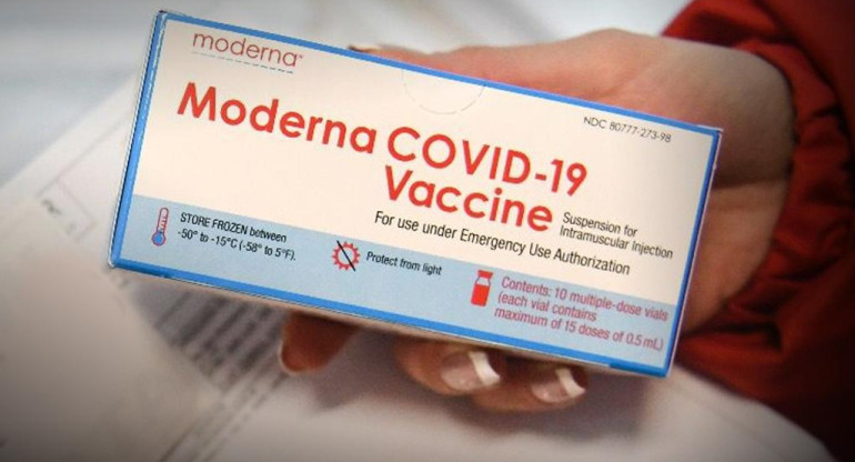 Coronavirus, vacuna de Moderna, NA