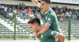 Festejo de Sarmiento de Junin por la Liga Profesional de Fútbol