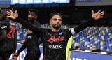 Festejo del Napoli ante el Bologna por la Serie A, AGENCIA EFE