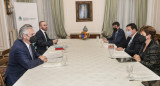 Alberto Fernández y Kristalina Georgieva en Roma. FMI. foto NA