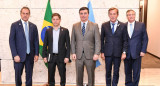 Axel Kicillof y Daniel Scioli se reunieron con empresarios en Brasil, Foto NA