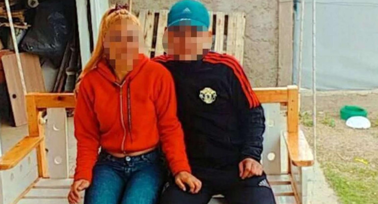 Natasha Abigaíl Delgado y su pareja, Mauro Pallero, fueron detenidos por presunto maltrato infantil. (Foto: gentileza Diario Uno).