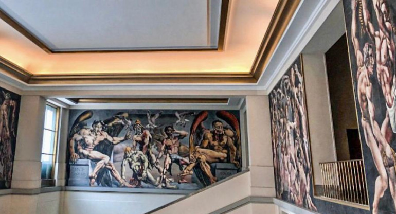 Murales del Gran Hotel Provincial de Mar del Plata