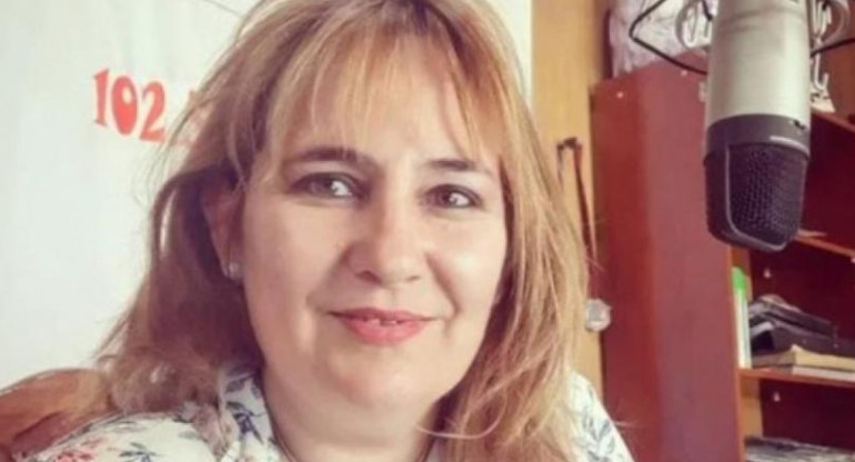 Claudia Velasco, víctima de femicidio en Chubut, NA