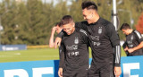 Papu Gómez y Lautaro Martínez, Selección argentina, NA