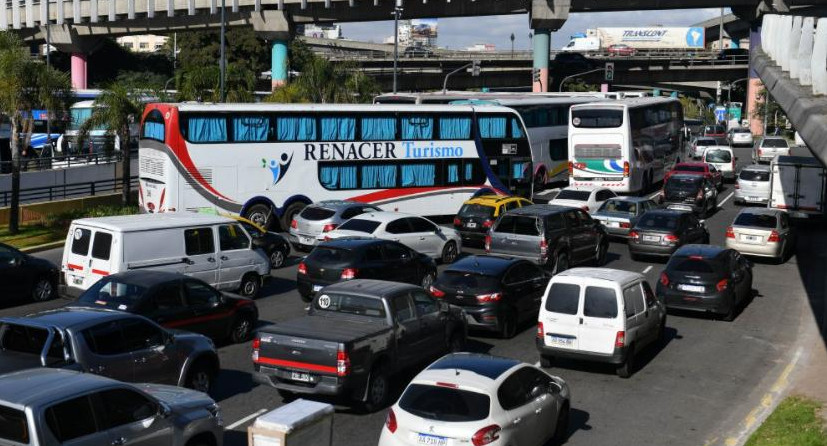 Protesta de choferes de larga distancia, NA