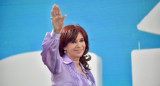 Cristina Kirchner en el Cierre de campaña del Frente de Todos en Merlo