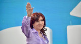 Cristina Kirchner en el Cierre de campaña del Frente de Todos en Merlo