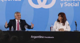 Alberto Fernández y Cristina Kirchner, NA