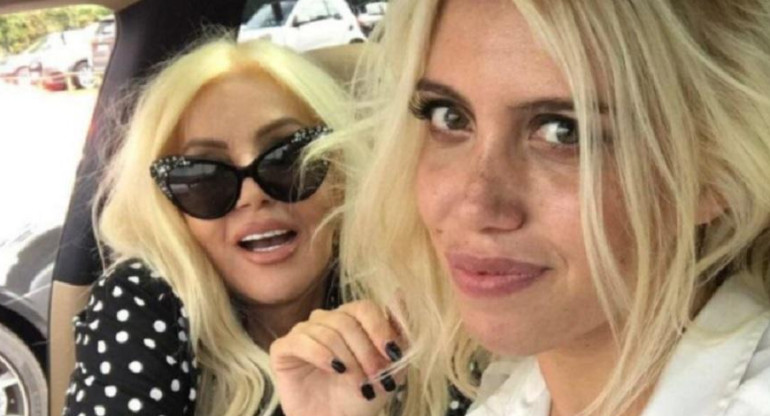 Wanda Nara y Susana Giménez