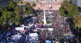 Marcha en Plaza de Mayo