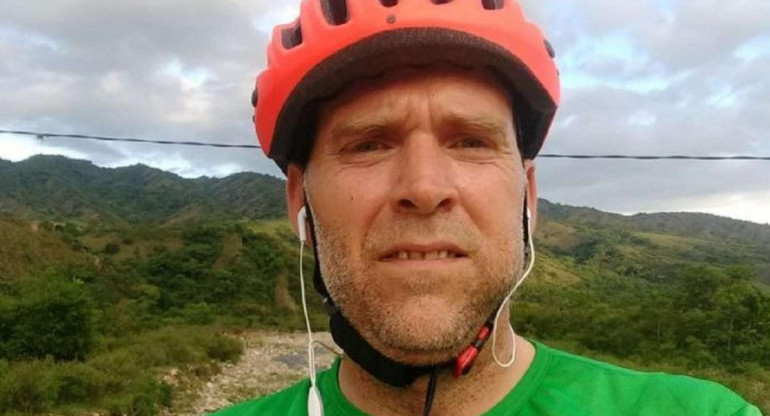 Ciclista asesinado en Salta