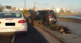 Picada y choque en Mar del Plata