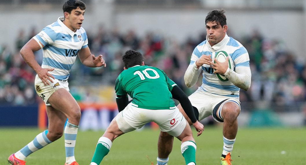 Los Pumas vs. Irlanda, rugby, foto Twitter Los Pumas