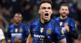 Festejo de Lautaro Martínez para el Inter ante el Spezia, AGENCIA EFE