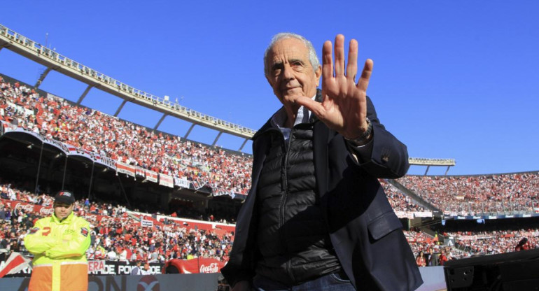 Rodolfo DOnofrio, presidente de River Plate, NA