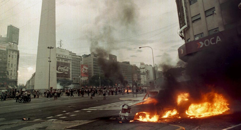 Crisis política en Argentina en diciembre 2001, AGENCIA NA
