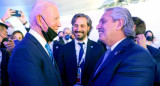 Joe Biden y Alberto Fernández, presidentes de Estados Unidos y Argentina, NA