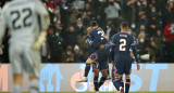 Festejo del PSG ante el Brujas por la Champions League, AGENCIA EFE