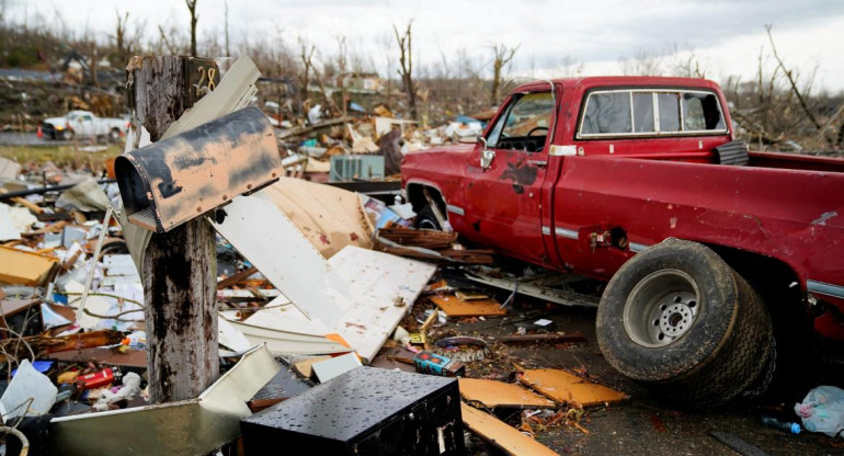 Tornado fatal en Kentucky, Estados Unidos, REUTERS