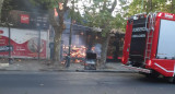 Incendio en un restaurante de Lomas de Zamora