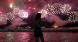 Fuegos artificiales, foto Reuters