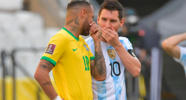 Messi y Neymar en las Eliminatorias