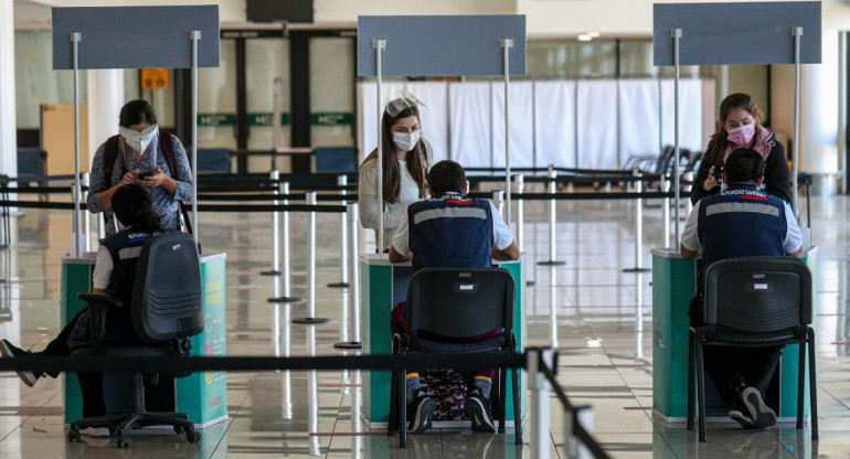 Pasaporte sanitario en aeropuertos