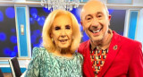 Claudio Cosano y Mirtha Legrand