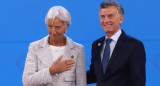 Mauricio Macri y Christine Lagarde (NA)