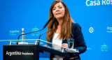 Gabriela Cerruti, portavoz del gobierno, foto prensa