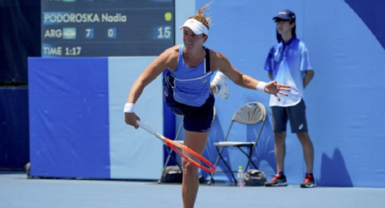 Nadia Podoroska no estará en el Abierto de Australia