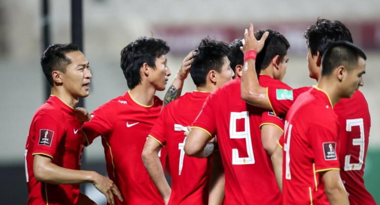 Selección China de fútbol.