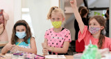 Coronavirus  en Francia, mascarillas, niños, EFE