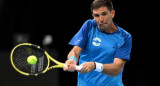 Delbonis no pudo con Majchrzak, foto NA