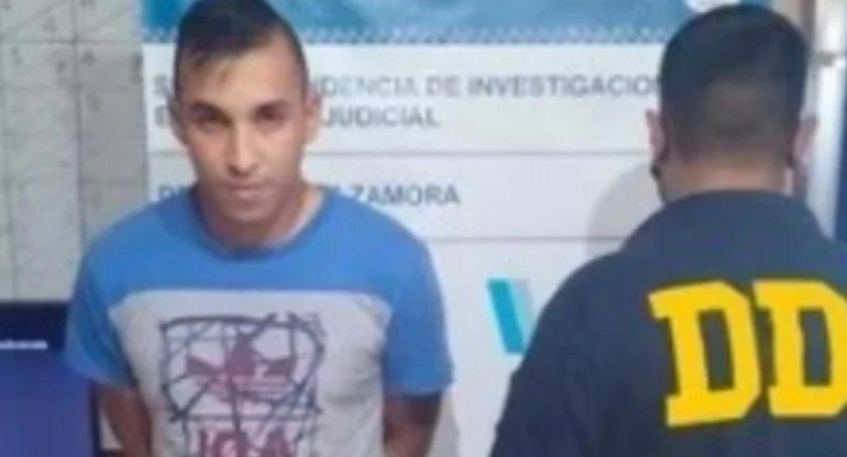 Daniel Ríos, hijo de Antonio Ríos, detenido