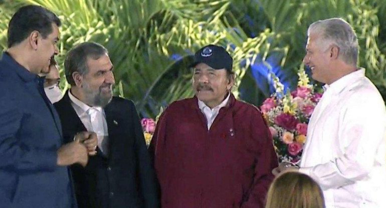 Mohsen Rezai estuvo en la reasunción de Daniel Ortega, al frente de otro período en la presidencia de Nicaragua