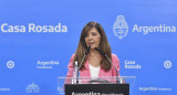 Gabriela Cerruti, portavoz del gobierno, foto prensa