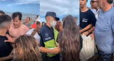 Inspectores y policía de Pinamar quería sacar mercadería un churrero que trabajaba en la playa