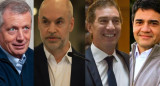 Monzó, Rodríguez Larreta, Santilli, Macri, PRO