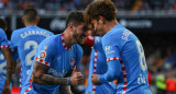 Rodrigo De Paul y Antoine Griezmann en el Atlético Madrid