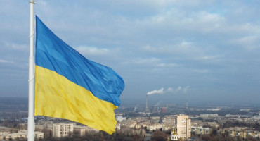 Bandera de Ucrania. Reuters