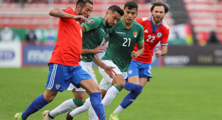 Chile vs. Bolivia, EFE	