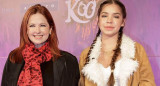 Andrea del Boca y su hija, Anna Chiara