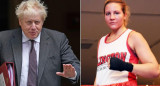 Boris Johnson y Elena Narozanski