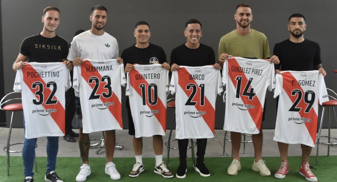 River Plate presentó sus refuerzos para el 2021. 