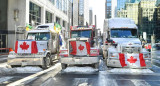 Protestas anti-covid en Ottawa, foto EFE